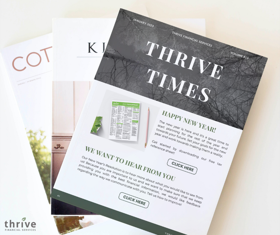 Thrive Times – January 2023